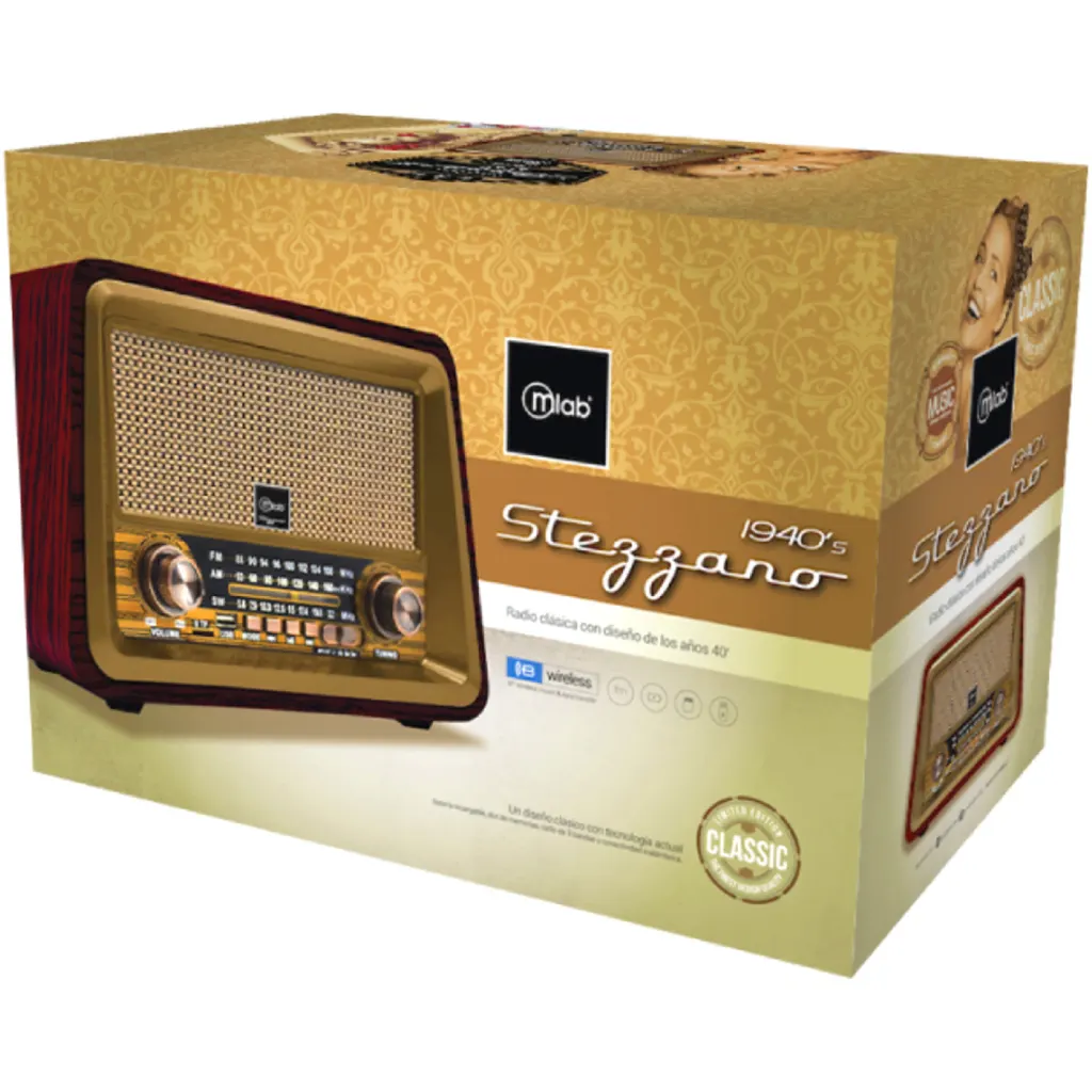 Imagen 4 de MLAB RADIO RETRO STEZZANO
