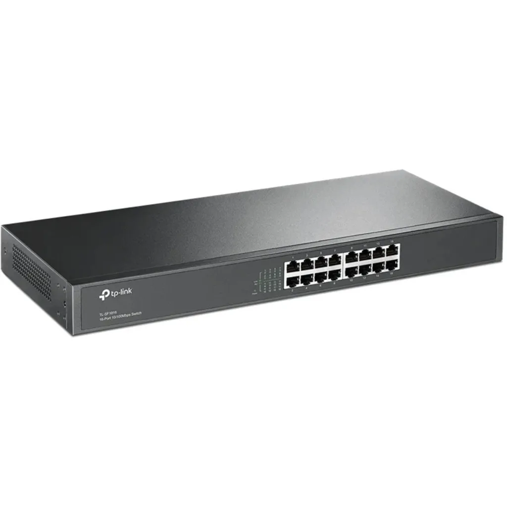 Imagen 1 de SWITCH 16- PORT CARCASA DE ACERO (TL-SF1016)