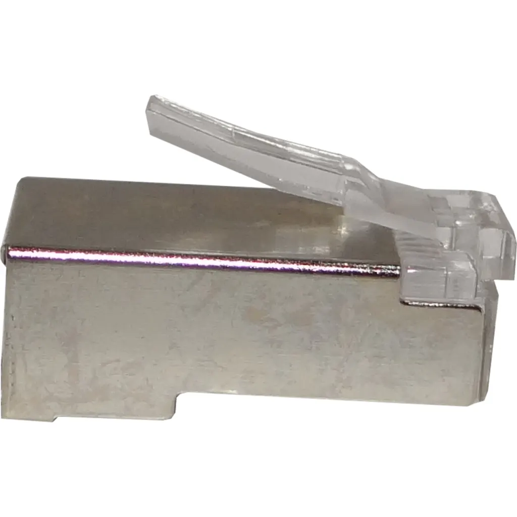 Conector RJ-45 CAT5e FTP STP Metalizado Crimpeable 100 unidades