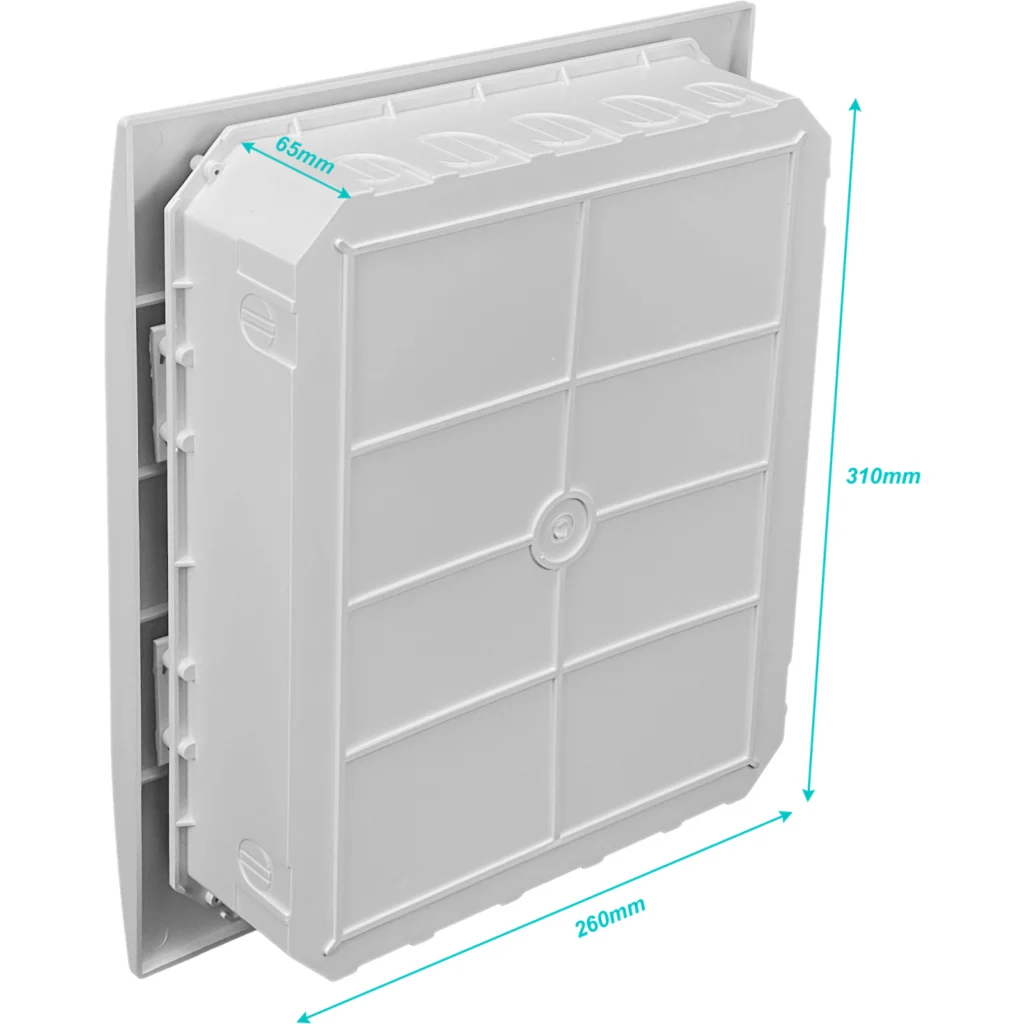 Imagen 2 de LEXO Tablero Embutido LSZH 24 Modulos Riel Din IP41 IK08 5396424