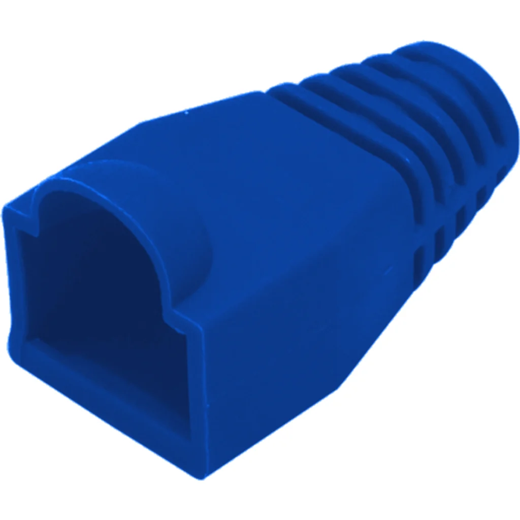 Imagen 3 de BOLSA-100-UNIDADES CAPUCHON P/RJ45 LINKMADE AZUL