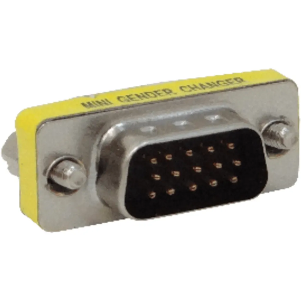 VGA Macho-Macho Copla 2-HD15(DB15-3Filas) p/FP1MV VGA-M DE-15/MM
