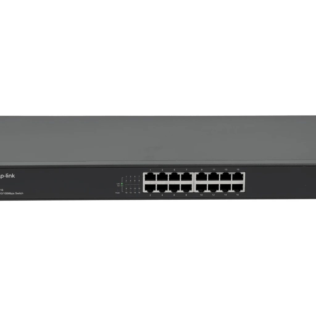 Imagen 1 de TP-Link Switch de 16 puertos 10/100 TL-SF1016 NO-Administrable Montaje en RACK