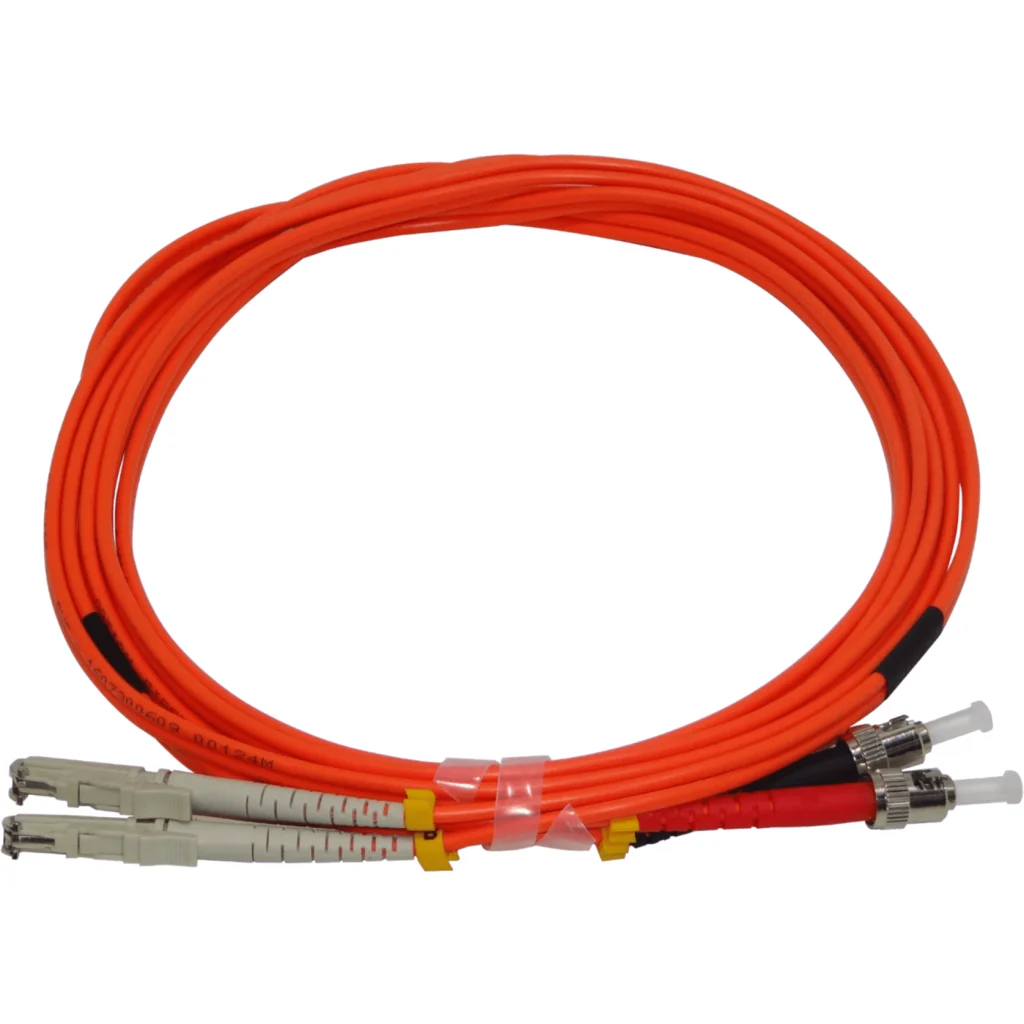 Imagen 2 de 3mt E2000/UPC-ST/UPC OM1 MultiModo MM Duplex Jumper Fibra 62.5/125um