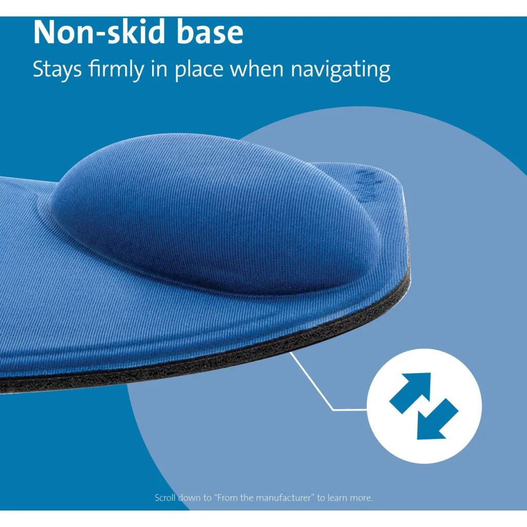 Imagen 2 de KENSINGTON MOUSE PAD WRIST PILLOW AZUL
