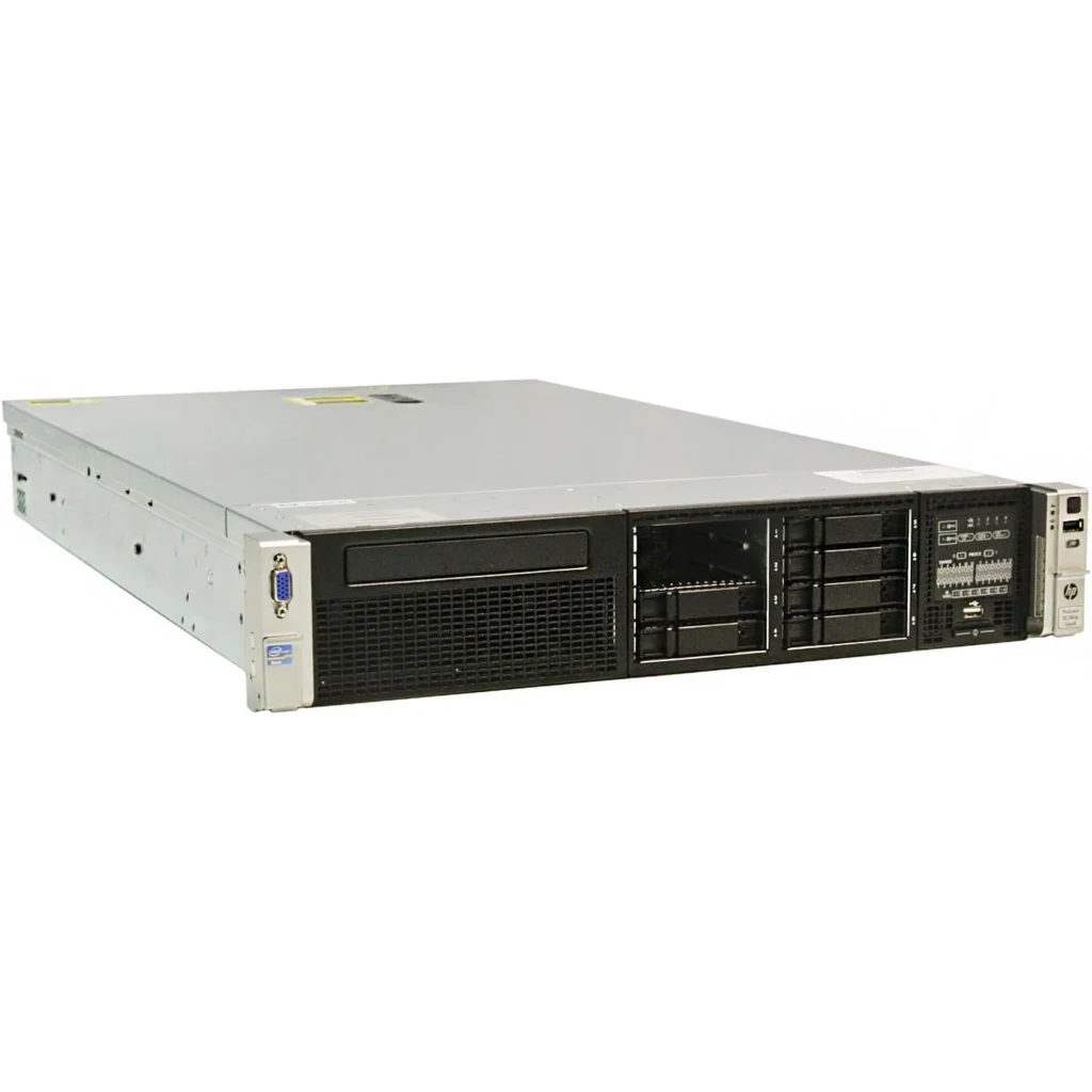 Proliant DL 380 G8 2 xE5-2630 2.3 GHz 6-Cores, 32GB RAM, 2x 600GB HDD SAS 10K (Reacondicionado)