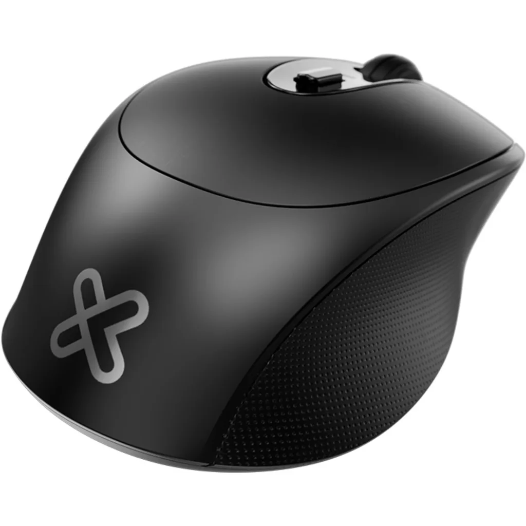 Imagen 3 de Mouse Inalámbrico KlipX KMW-410BK, Óptico 800dpi 4 Botones 2.4 GHz Negro