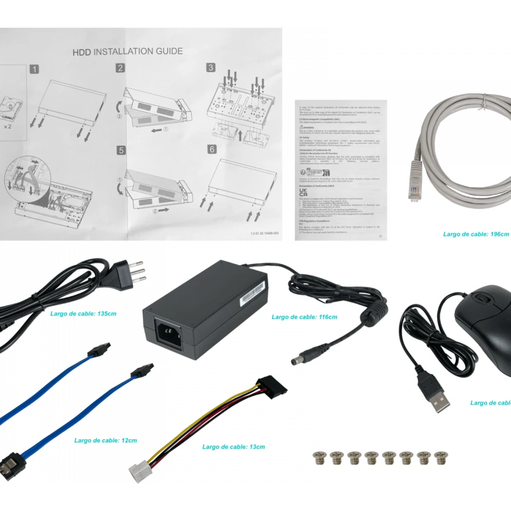 Imagen 4 de DAHUA X/NVR 32-CH 5MP RJ45 HDMI VGA 2-USB 4-RCA-H 2xSATA16TB XVR5232AN
