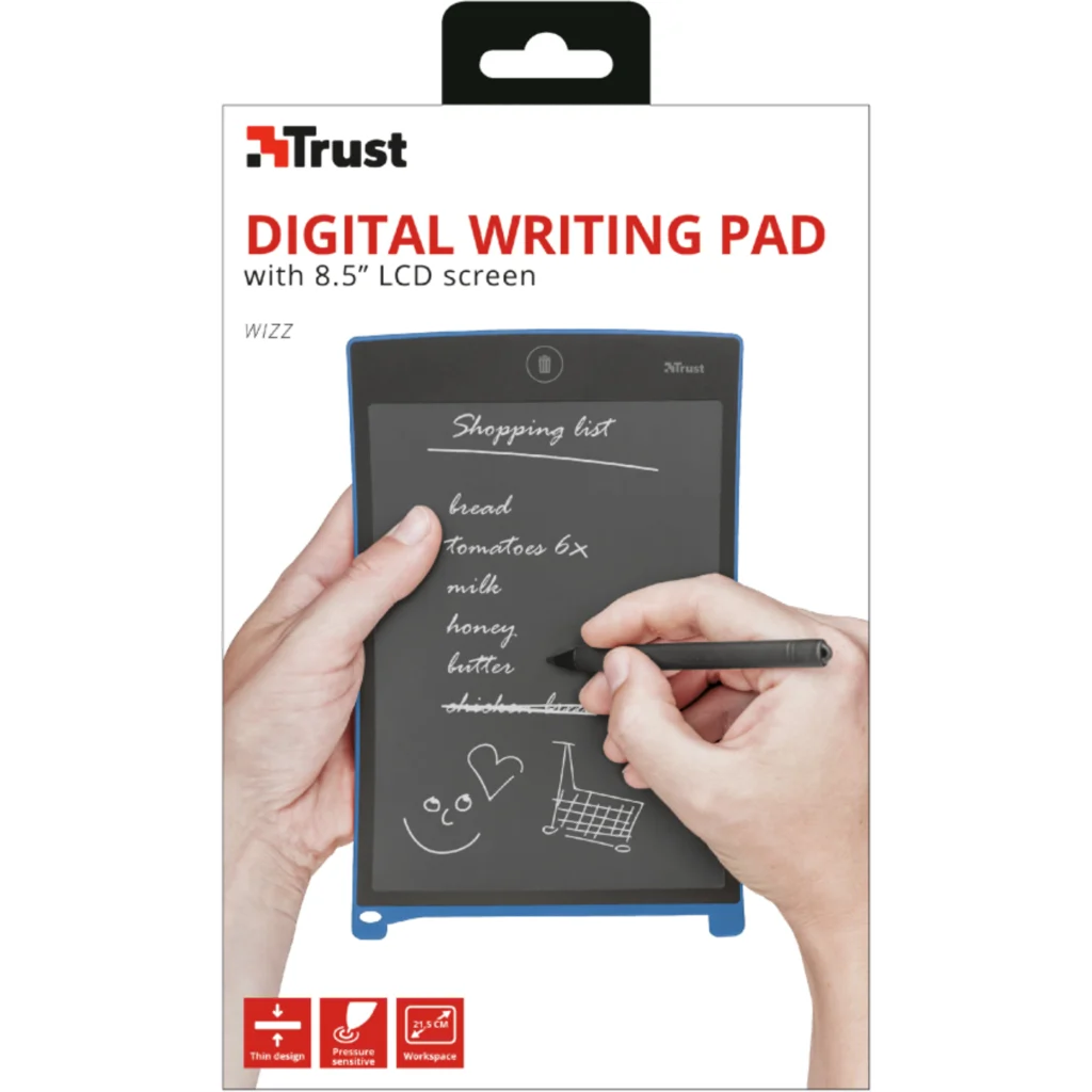 Imagen 7 de Panel Digital Trust Wizz, Interactivo de 8.5" 12.5*17.5cm Color Negro