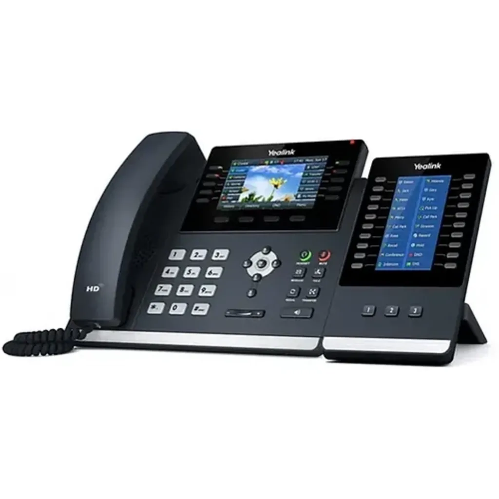 Imagen 2 de Módulo de expansión Yealink EXP-43 Pantalla 4.3" 20+3 teclas Adm 3 módulos
