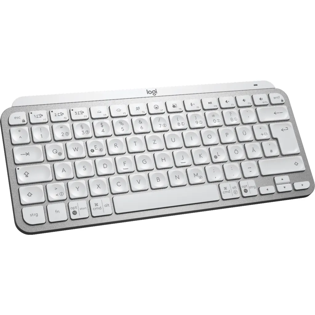 Imagen 1 de Teclado Español iluminado Bluetooth Logitech MX Keys Mini Blanco