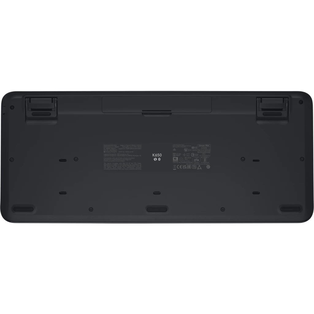 Imagen 5 de Teclado Inalámbrico Logitech K650, QWERTY Español BT5.1 Recp USB Color Grafito