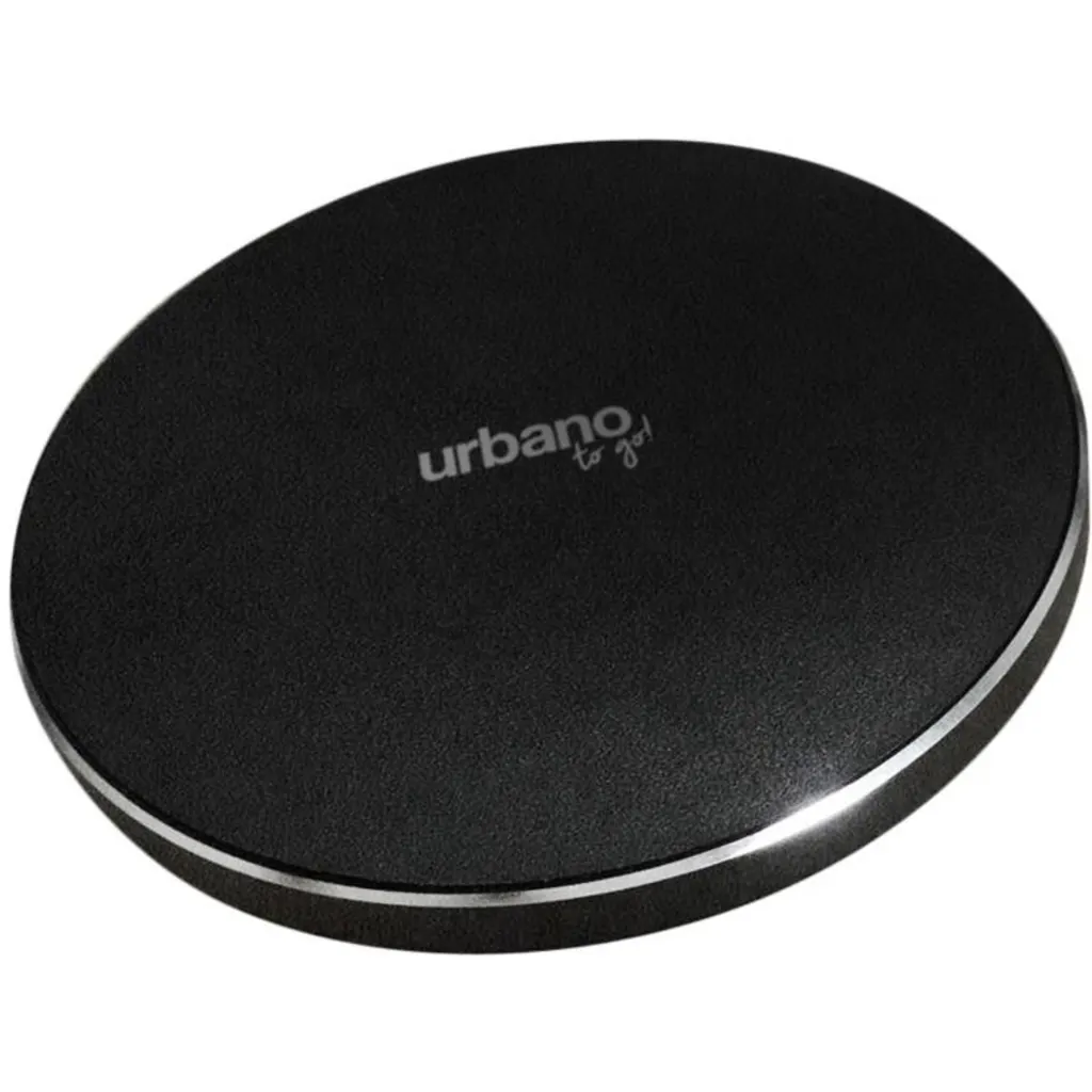 Base de Garga Inalámbrica Urbano 5V 1A para iPhone 8/X, Galaxy S7/S8/S8+ Negro