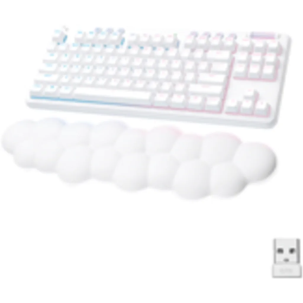 Imagen 9 de Teclado Inalámbrico Gamer Logitech G715, Inglés RGB Bluetooth Color Blanco