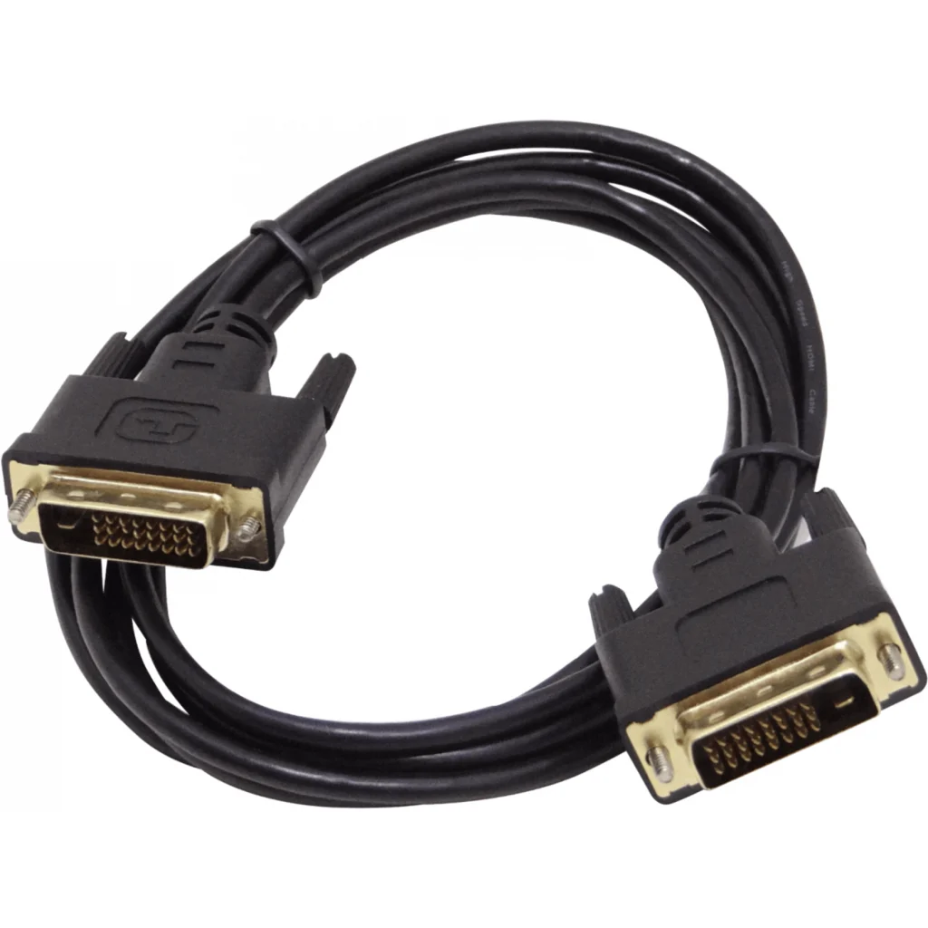 Imagen 1 de Cable de Video DVI-D 24+1 M/M Dual Link 1.8mts Color Negro