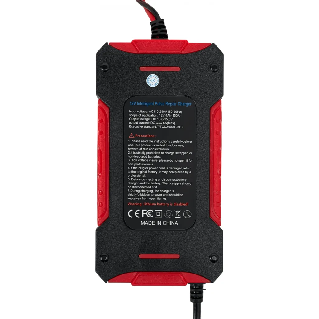 Imagen 1 de Cargador De Bateria 13,8V - 15,5V 6A 110-240VAC