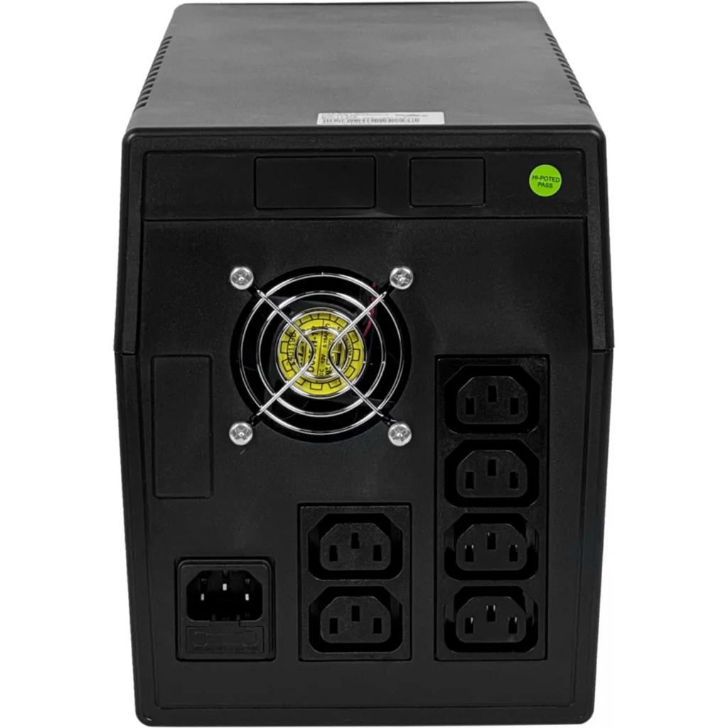 ENERSAFE 130WH 2x9AH 2KVA 1200W 6-C13 162-290VAC 2-6ms UPS