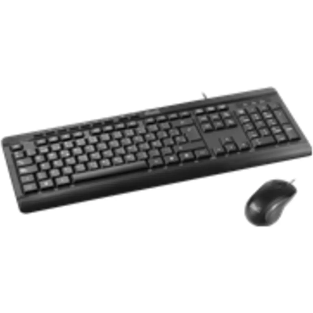 Imagen 2 de Kit Teclado Mouse Alámbrico KlipXtreme KCK-251S DeskMate USB Español c/Negro
