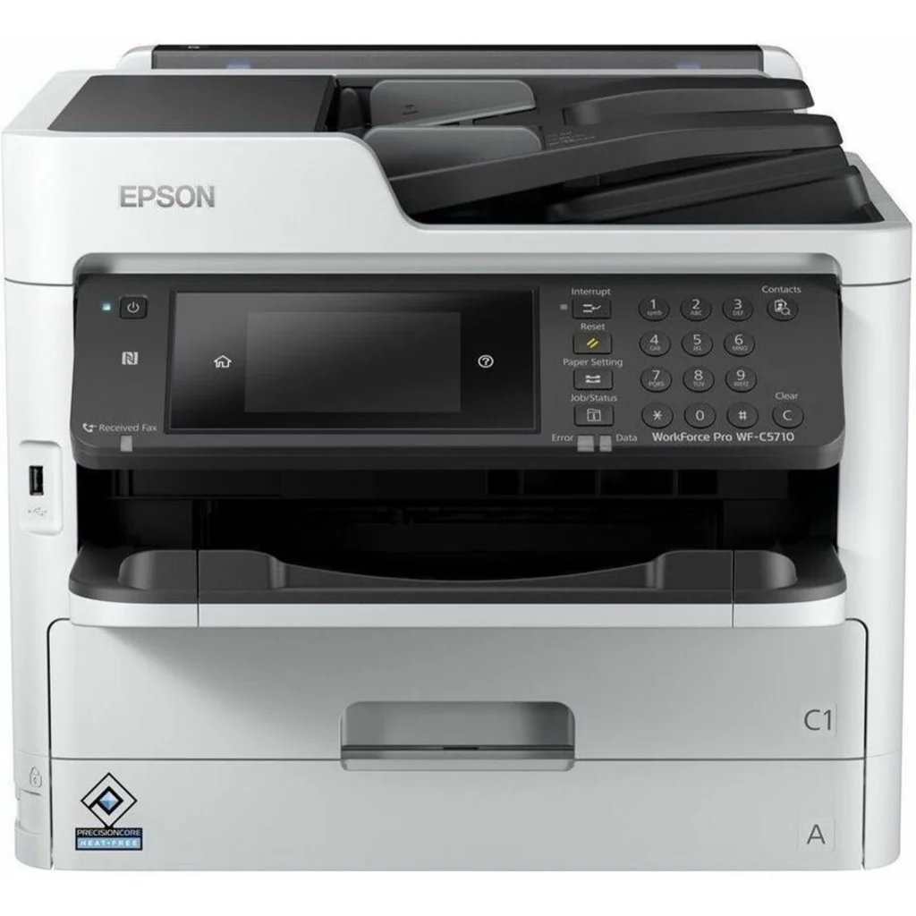 Impresora Multifunción Epson WorkForce Pro WF-C5810 Inyec. Tinta Color WiFi USB