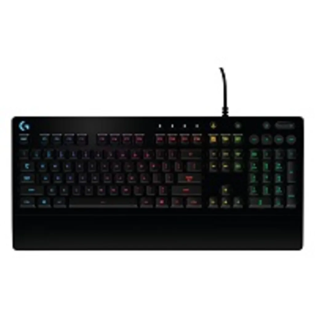 Teclado Gamer Alámbrico Logitech G213 Prodigy RGB Español USB Antiderrame Negro