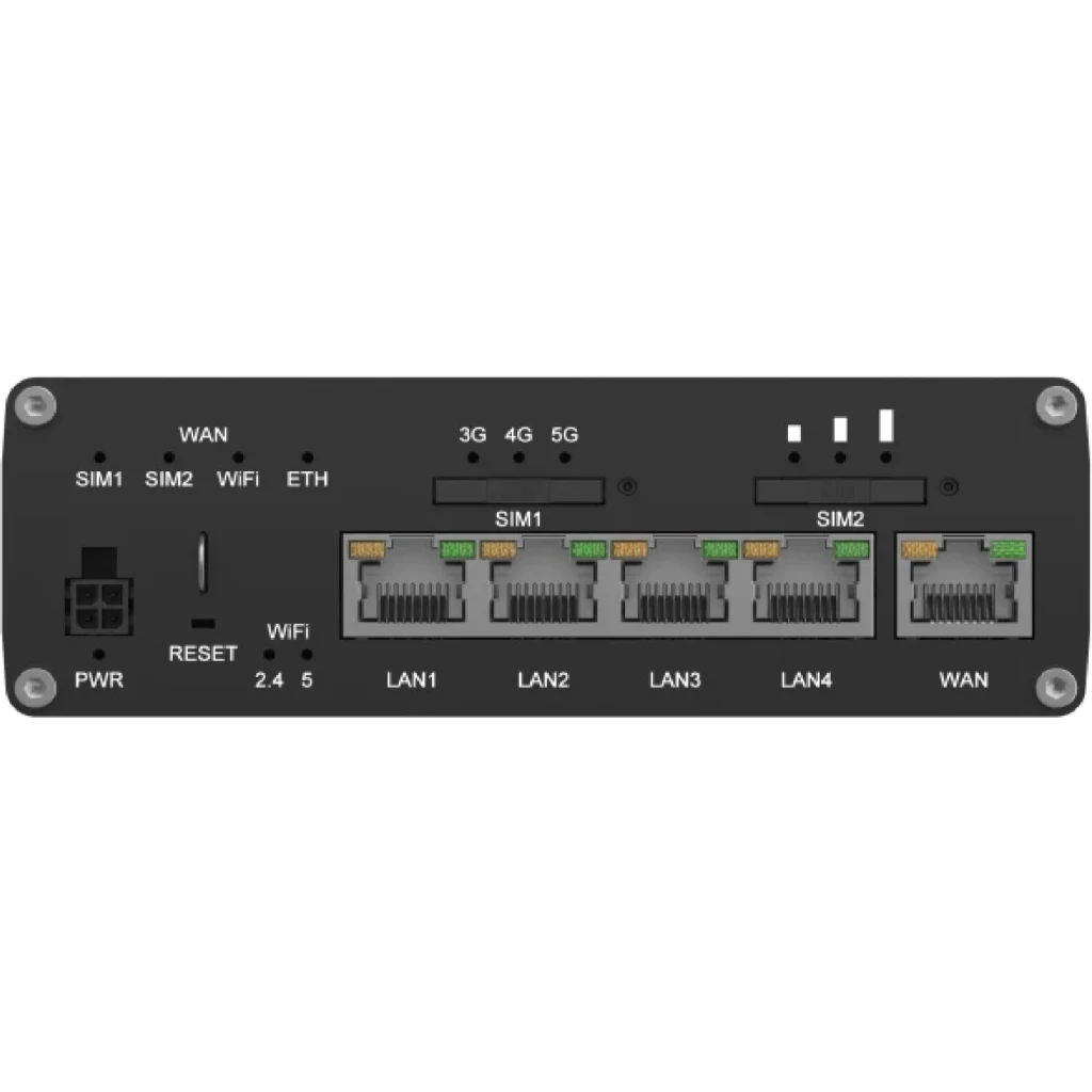 Imagen 3 de Router Teltonika RUTC50 WIFI 6 Doble Banda MIMO Doble SIM 1*WAN 4*LAN IP30