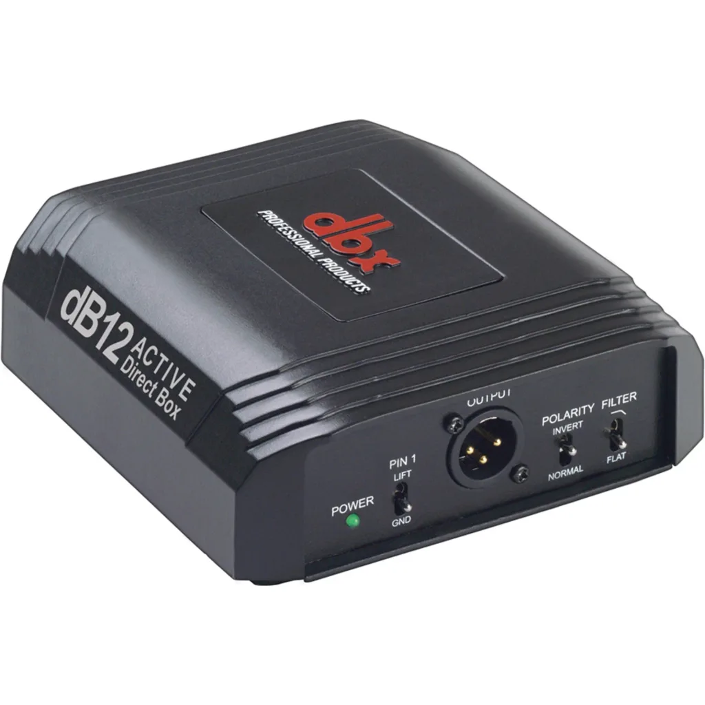 DBX BD12 - Active Direct Box - 3-Way 0/20/40 dB Pad Switch