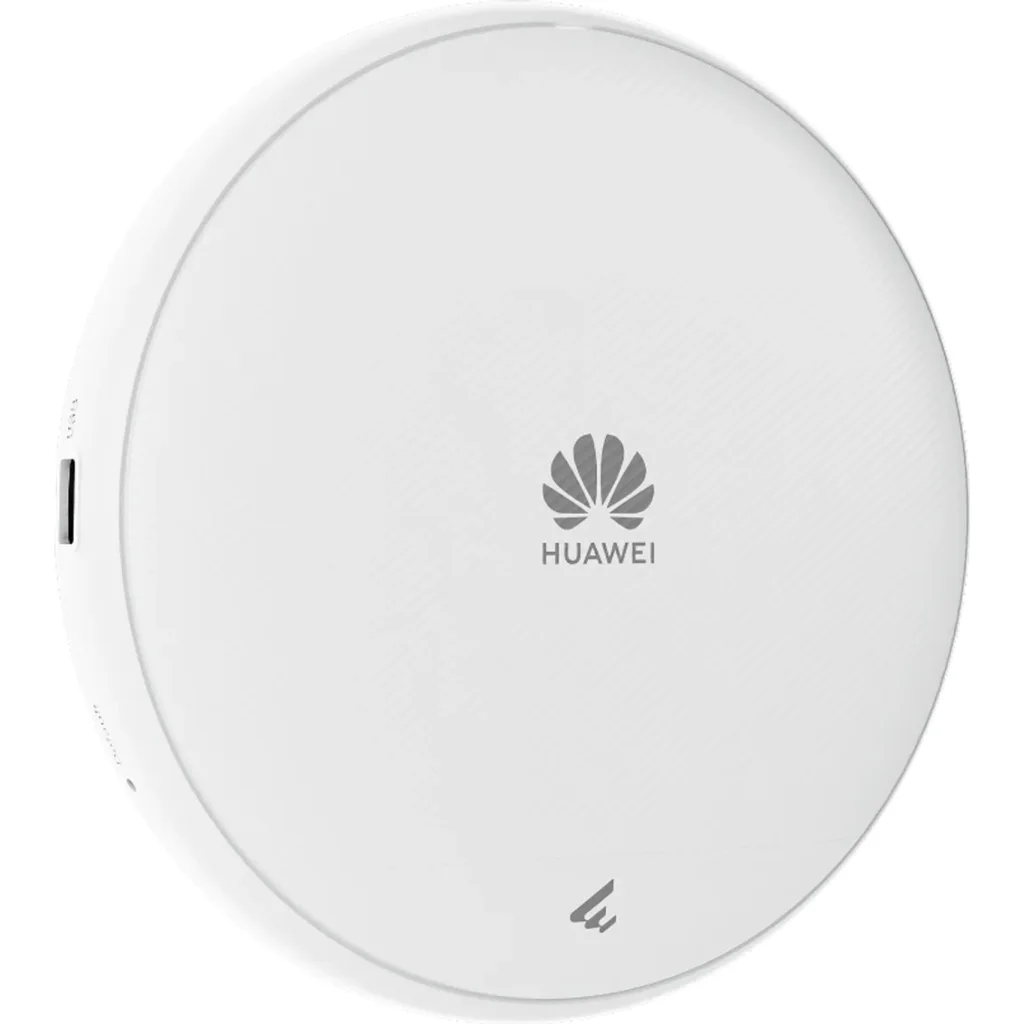 Imagen 1 de AP371. AP Huawei eKit Wifi 7 con velocidad de 3.57 Gbps cuenta con 3 bandas recomendado para 150 usuarios concurrentes cuenta con 1 puertos de 2.5Gbps alcance optimo de 18m 