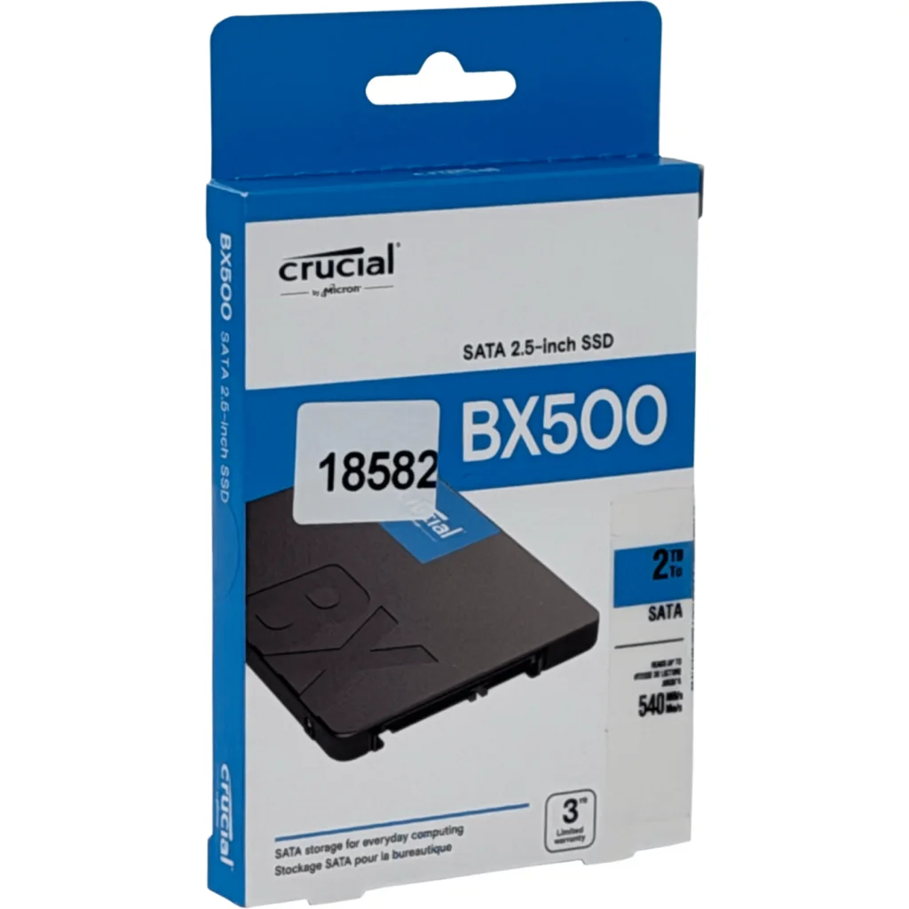 Imagen 1 de CRUCIAL 2TB Sata3 2.5 7mm 540mb/s 6Gb/s SSD Disco Duro Solido