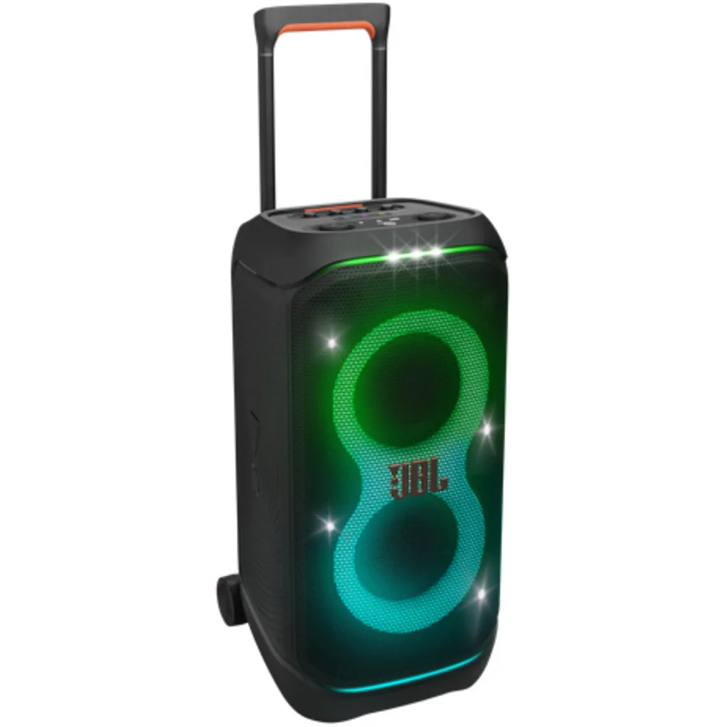 Parlante Karaoke JBL PartyBox Stage 320 Conectividad Inalámbrica BT IPX4 Negro