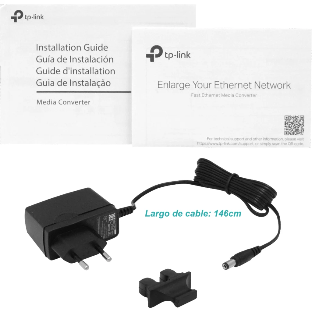 Conversor de fibra optica multimodo SC / mod. MC100CM TPLink