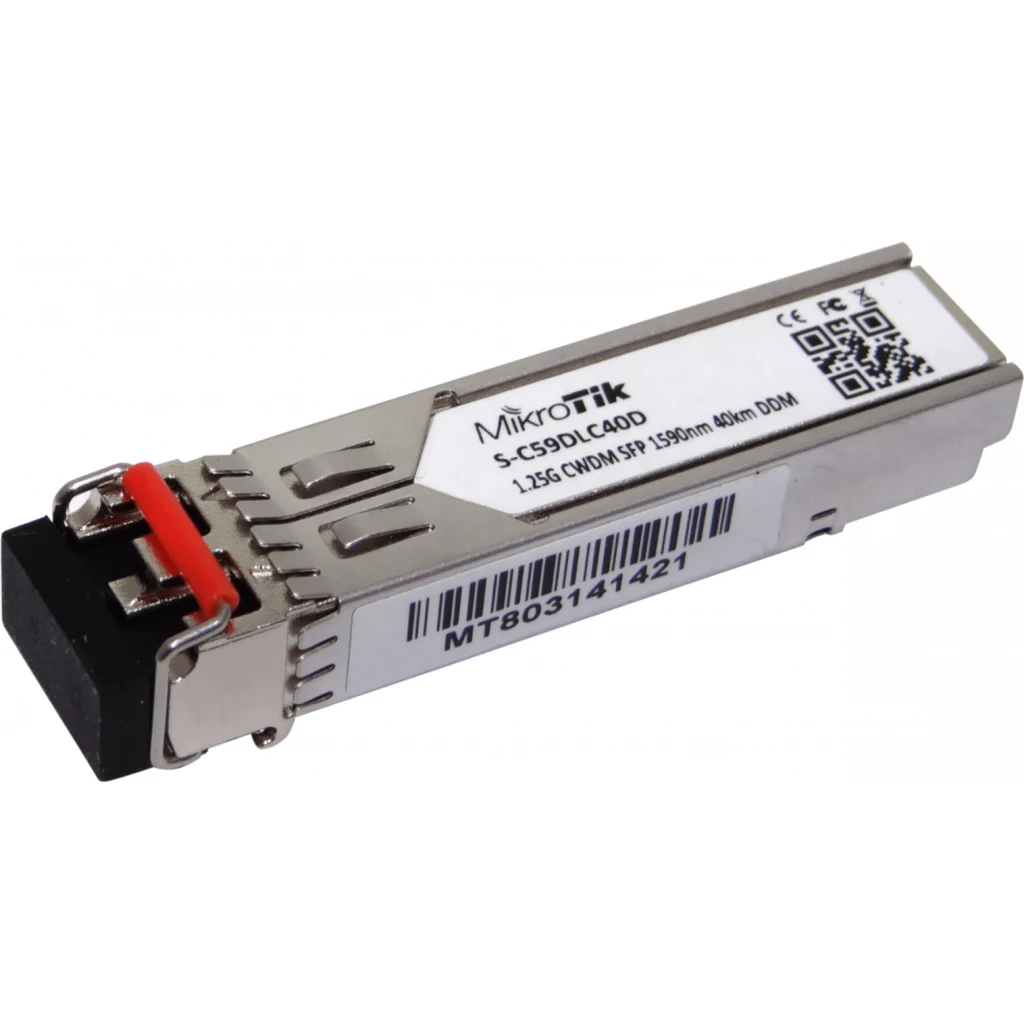 Imagen 1 de Modulo SFP CWDM 1.25G 1590 nm, doble LC, alcance 40 km y DDM. Solucion para rede