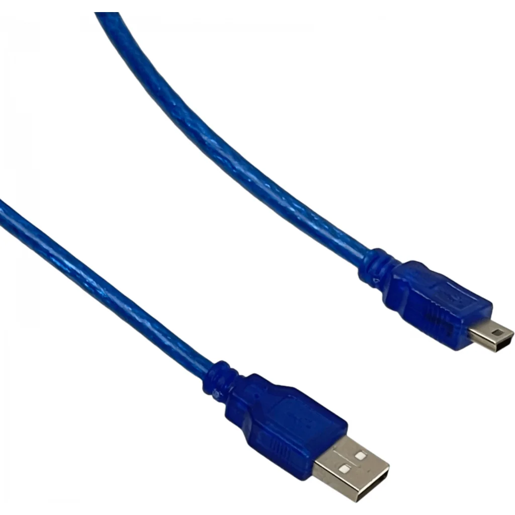 Cable USB2.0 A-M 5pin/mini/B-M 1,5mt 150cm