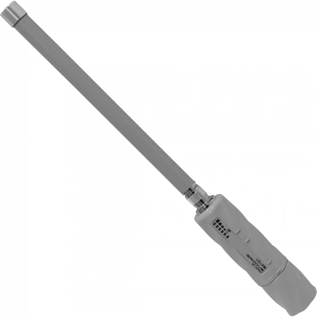 Imagen 1 de Punto de Acceso RBGrooveA-52HPn MikroTik dual band Antena de 6dBi Pto 10/100