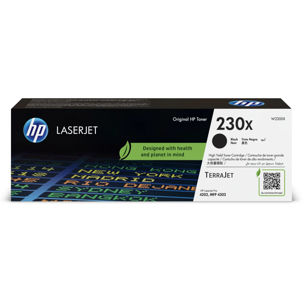 Toner HP 230X NEGRO para LJ Pro4201/4203/4301/4303, 7500 Páginas