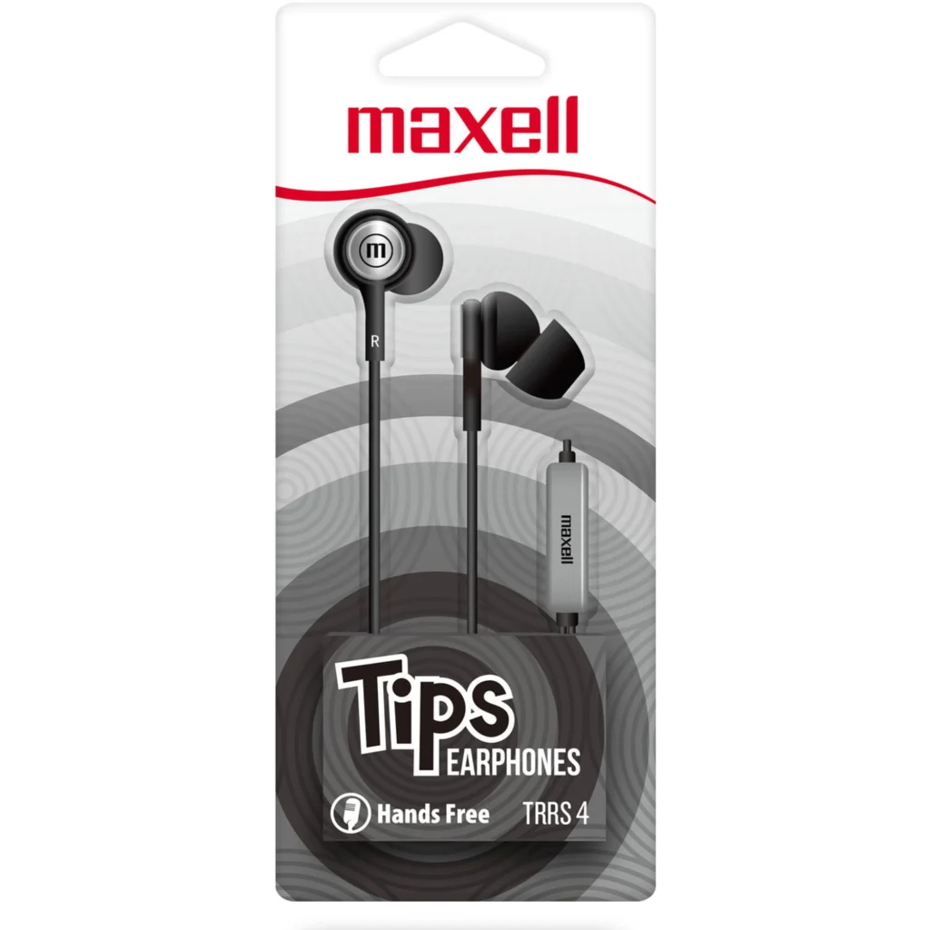 Imagen 1 de AUDIFONO IN-TIPS BLACK