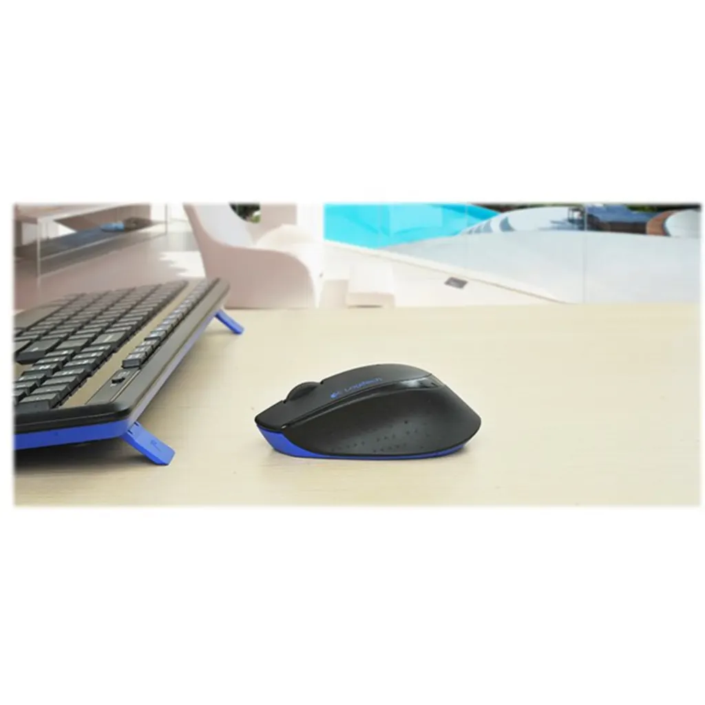 Imagen 2 de Kit Teclado Mouse Inalámbrico Logitech MK345 USB 2.0 Color Negro 