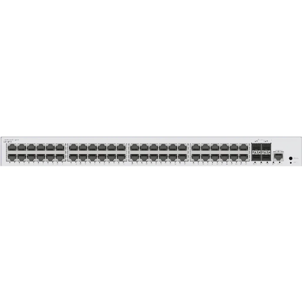 Imagen 1 de S310-48P4X. Switch Huawei eKit 48 puertos PoE+ 10/100/1000Base-T 4 Puertos 10 GE SFP+ capacidad de conmutación de 176 Gbit/s capacidad de reenvió de paquetes de 131 Mpps para capa de agregación