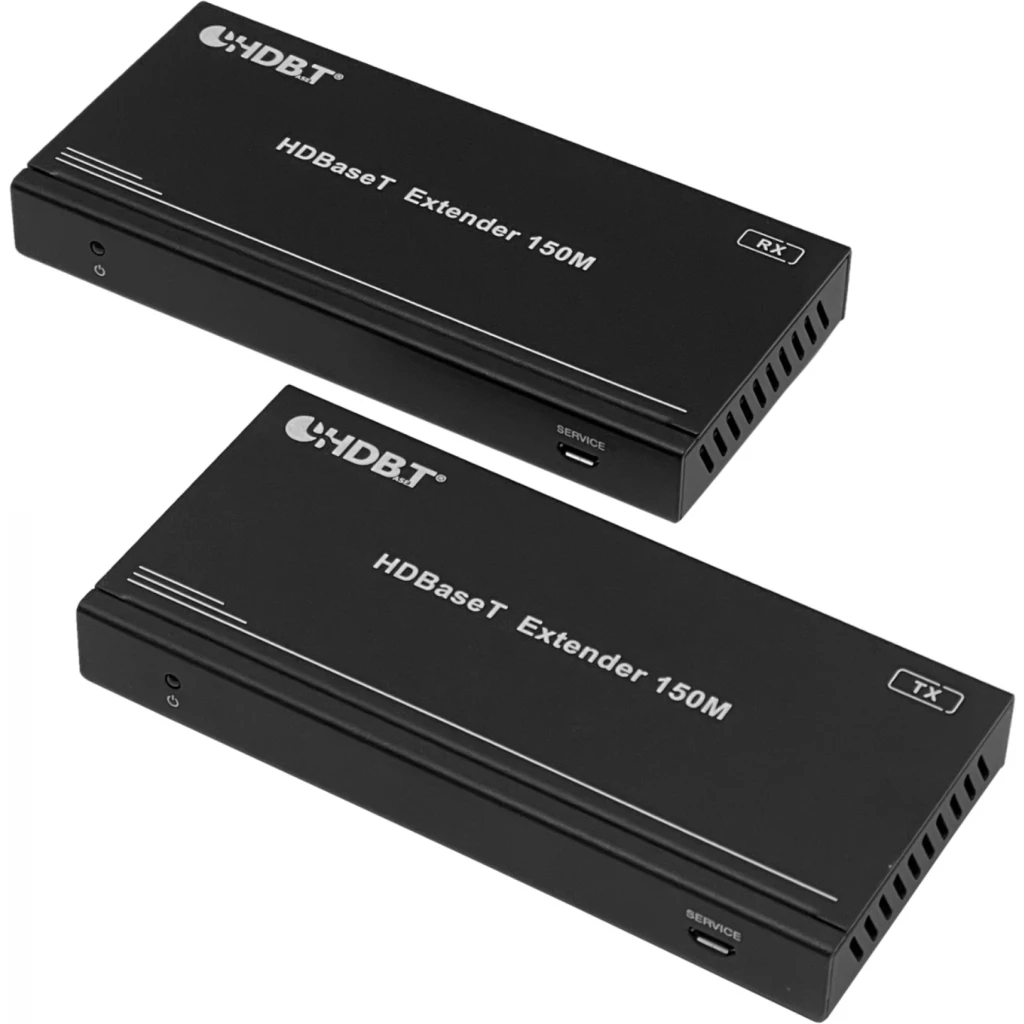Imagen 3 de Extensor UTP CAT5E/6 HDMI+IR 1080p HDMI (1*In 2*Out) 150mts, INC 24VDC