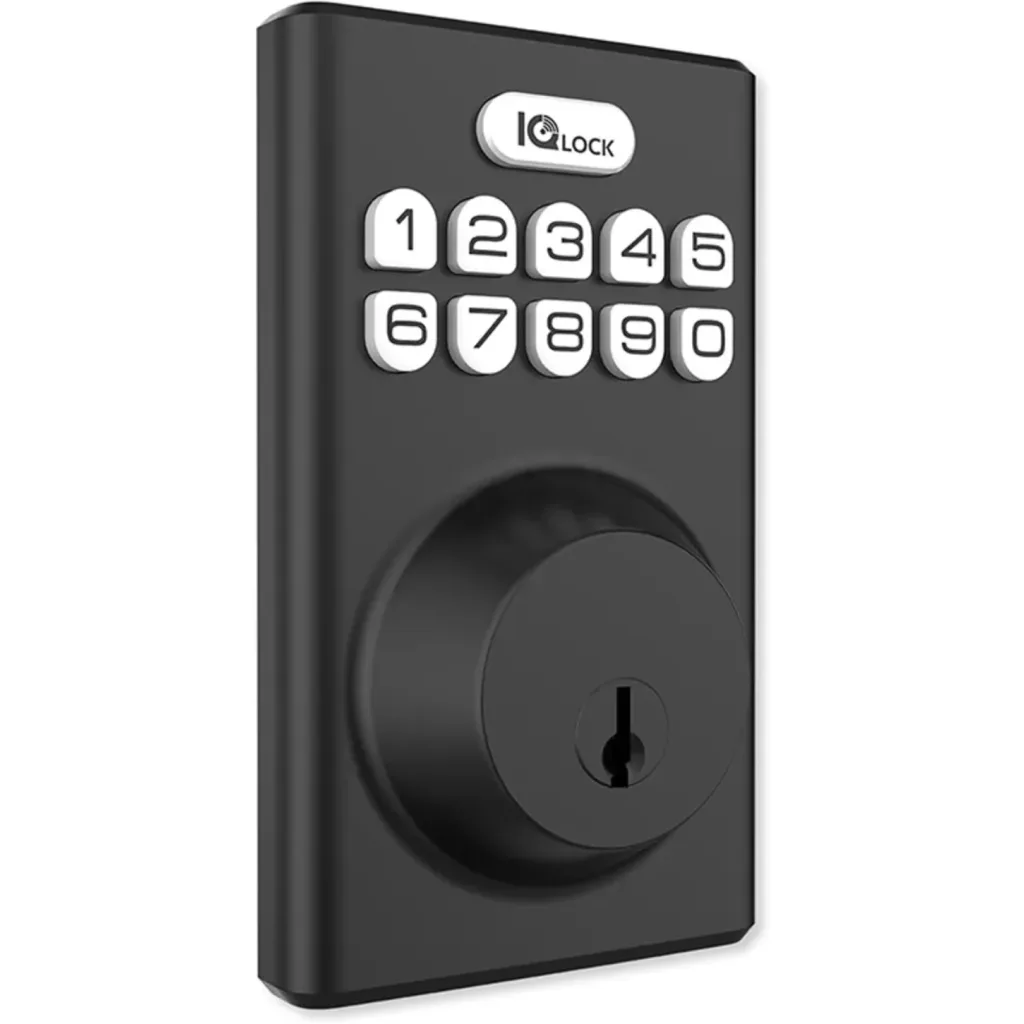 Imagen 2 de IQ LOCK-PGK-MB. PowerG Door lock, Satin Nickel