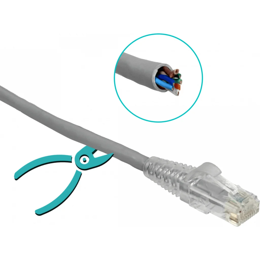 FURUKAWA 3mt Cat5e Gris U/UTP CM Cable Patch RJ45 Multilan 35103905
