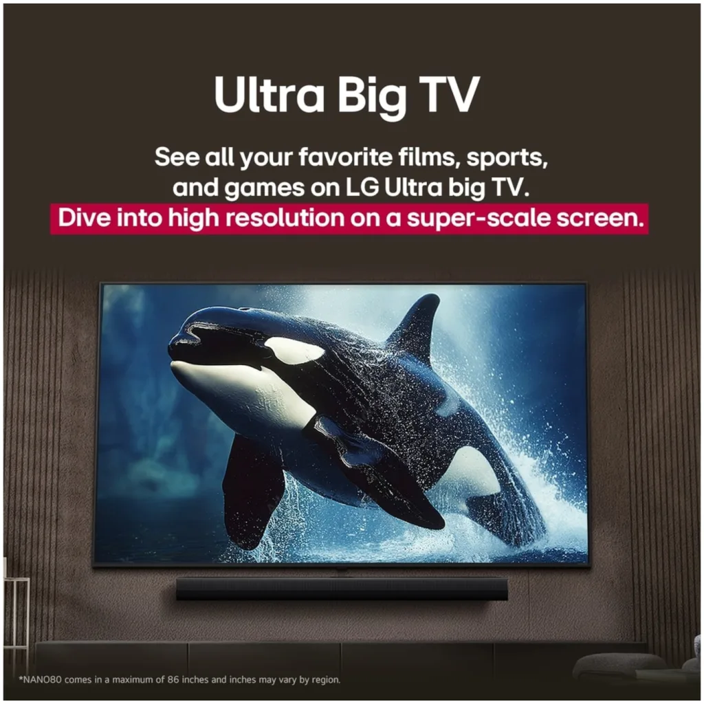 Imagen 7 de LG SMART TV NANO CELL AI NANO80 75IN
