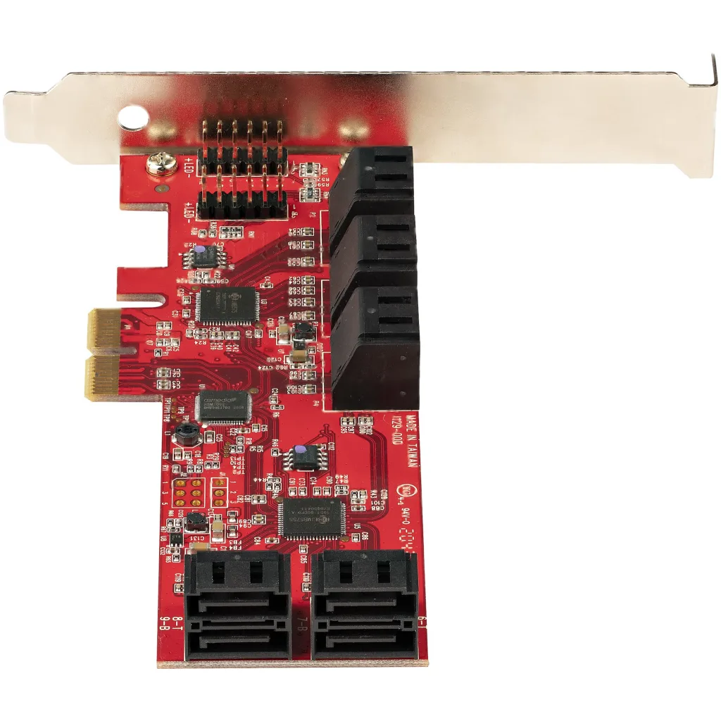 Imagen 3 de SATA PCIe Card Controller Card 10 Ports