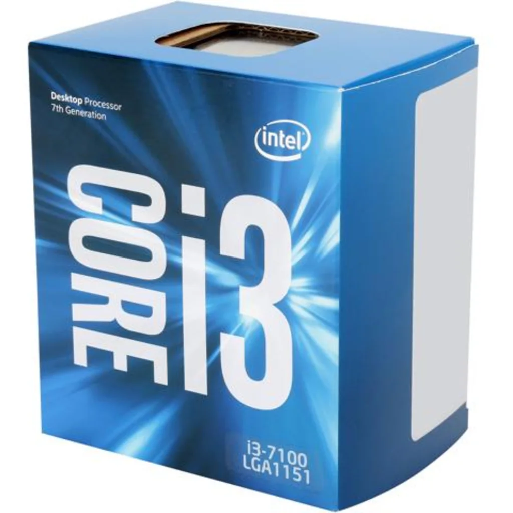 CPU Intel® Core I3-7100 7Gth 3.90GHz Turbo 3MB 2 Núcleos LGA1151 c/Gráficos, FAN (Reacondicionado)
