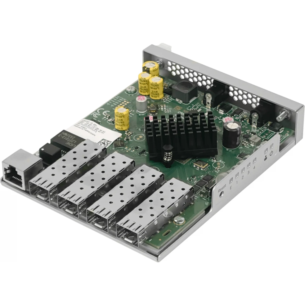 Imagen 6 de MIKROTIK Cloud Router Switch 305-1G-4S+IN (RouterOS L5), desktop enclosure