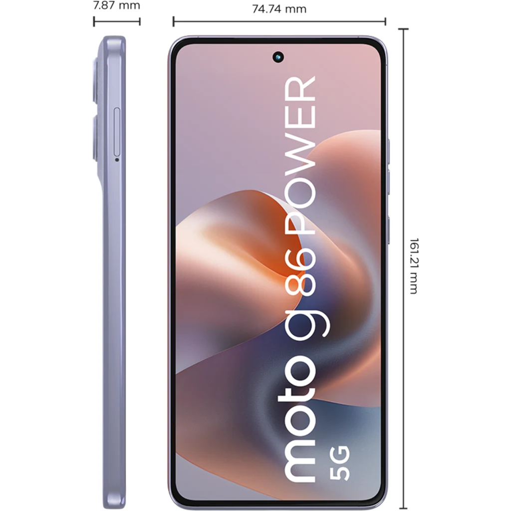 Imagen 3 de Celular Motorola Moto G86 256GB RAM 8GB 50MP 6.67' Lila