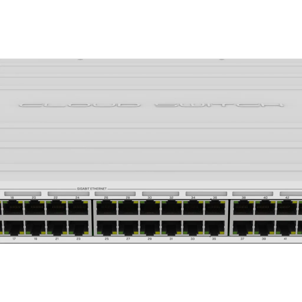 Imagen 1 de Switch MikroTik CRS354-48P-4S+2Q+RM 2-QSFP+40G 48-1000-PoE 4-SFP+10G MGMT L5