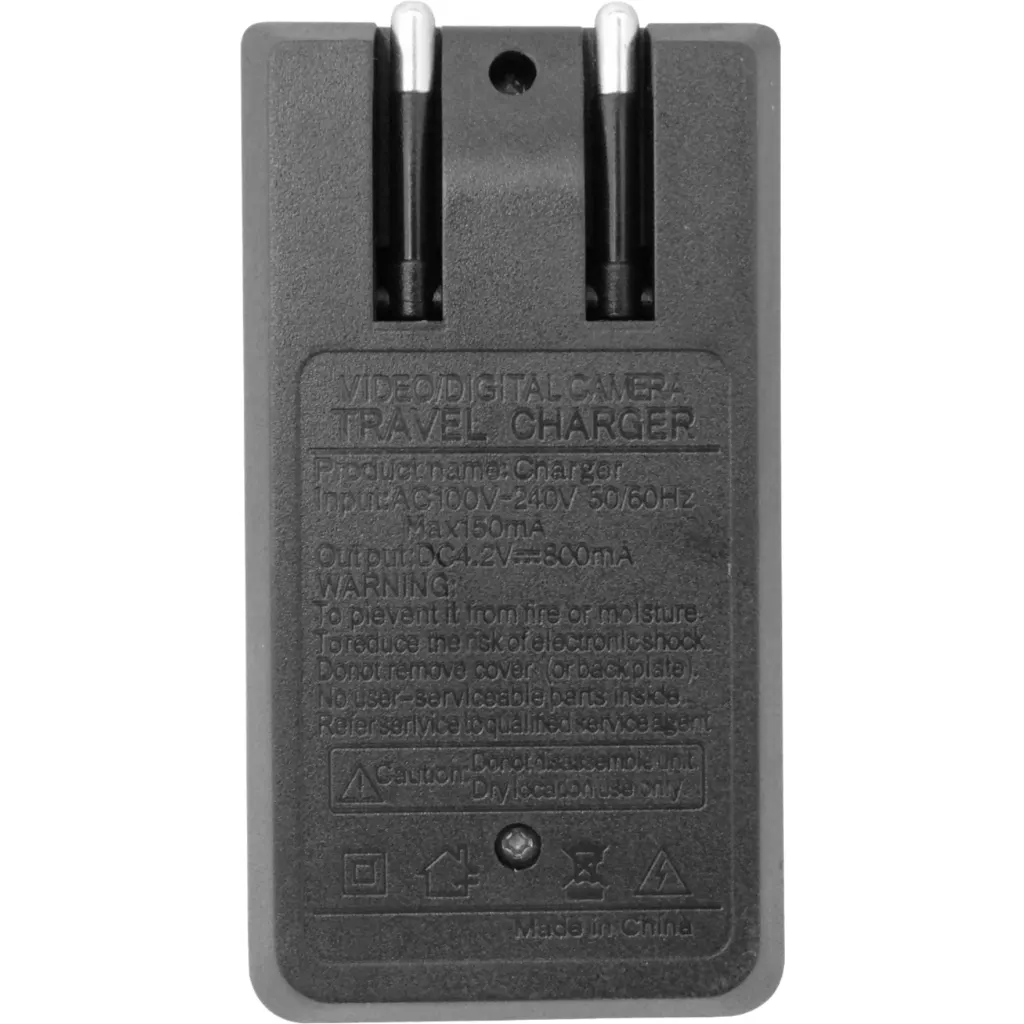 Cargador 18650-Litio 2-Pilas 4,2V 2000mA 100-240VAC USB-AH Li-ion