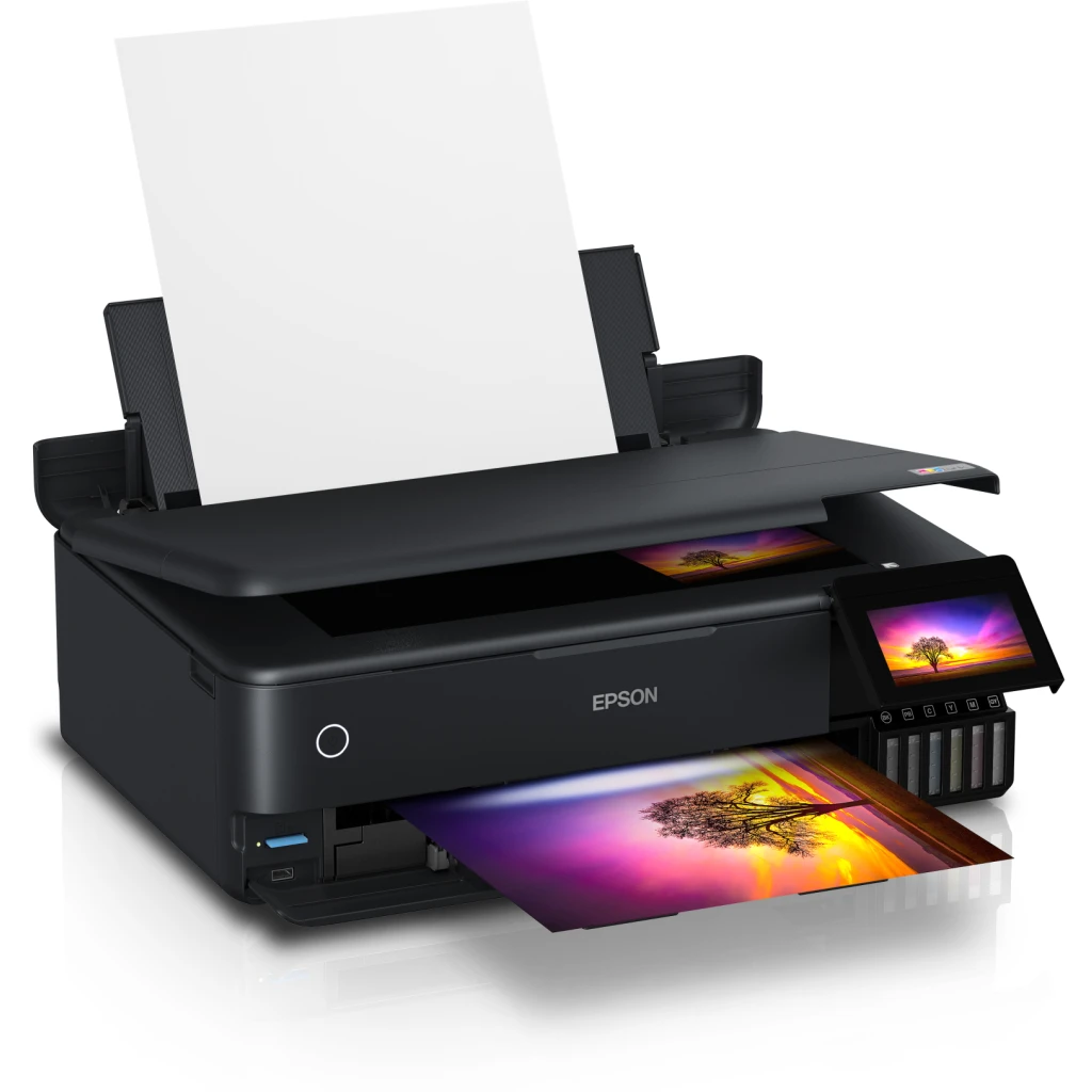 Imagen 1 de Impresora Multifunción Epson EcoTank L8180 Inyec Tinta 6 colores USB WiFi LAN SD