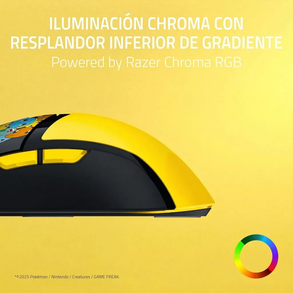 Imagen 3 de Mouse Gamer Razer Cobra Pokémon Kanto Starters RGB 