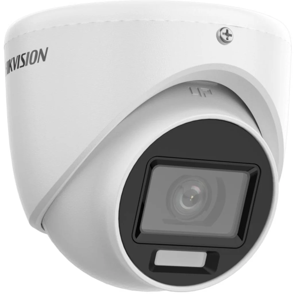 Imagen 2 de Cámara Domo Hikvision Hybrid Light Turret 2MP 1080p Dual IR 20mt IP67 f2.8mm Met